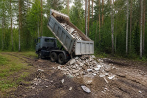 Снова сброс мусора в неположенных местах. И снова — штрафы от Минэкологии